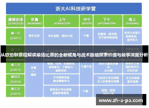 从欧协联赛程解读单场比赛的全新视角与战术脉络探索价值与故事深度分析